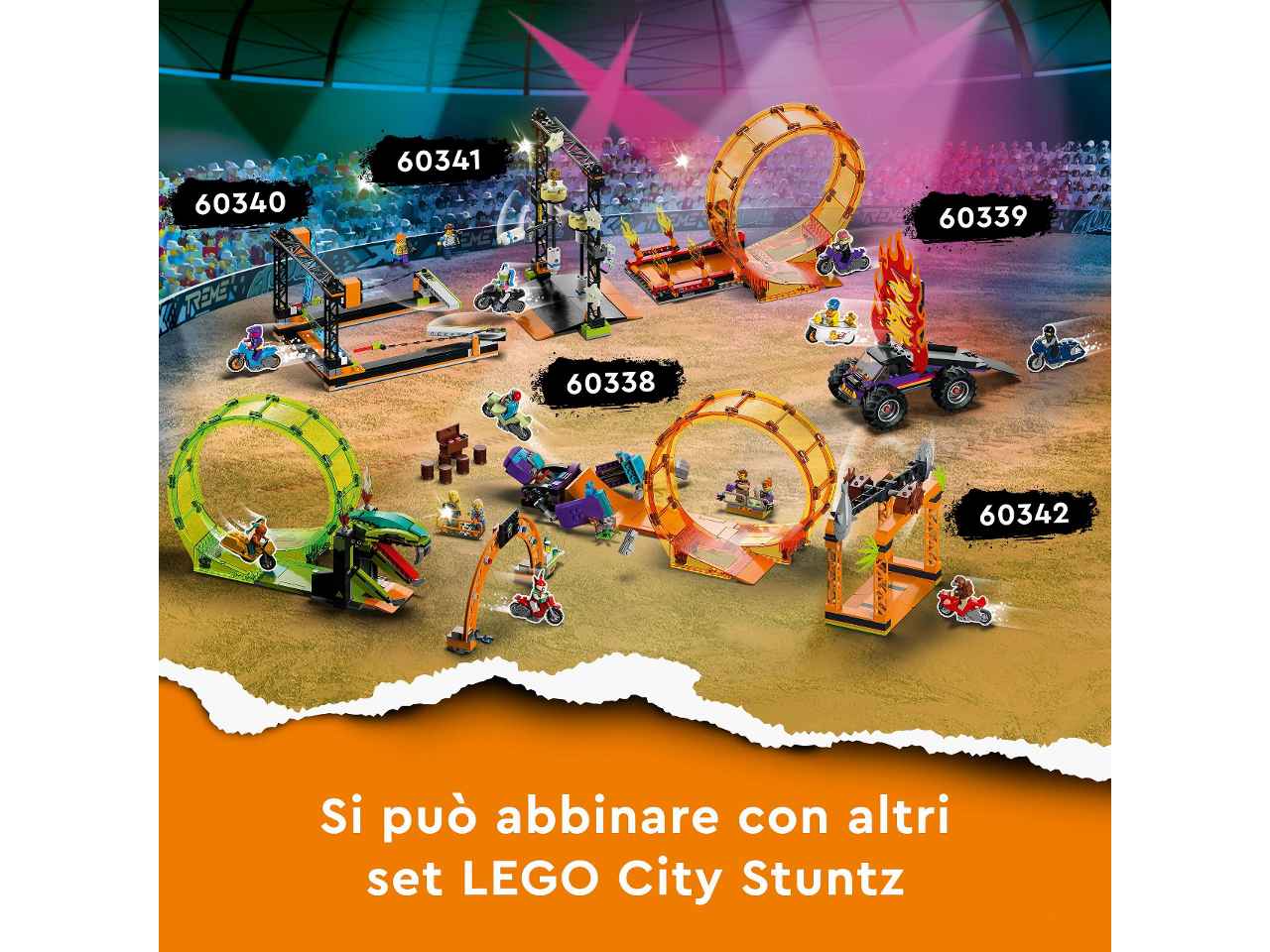 Lego city sfida acrobatica ko 60341