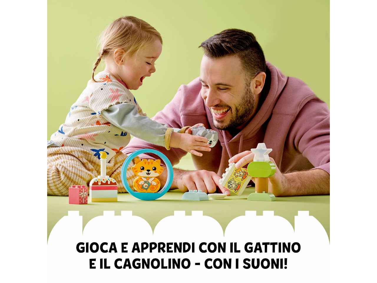 Lego duplo il mio primo cagn.e gattino 10977