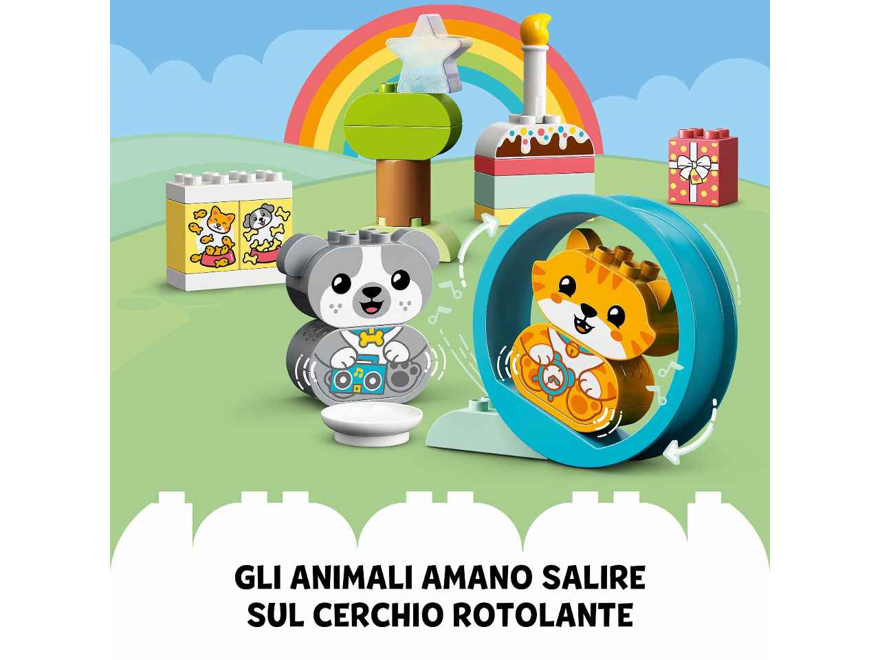 Lego duplo il mio primo cagn.e gattino 10977