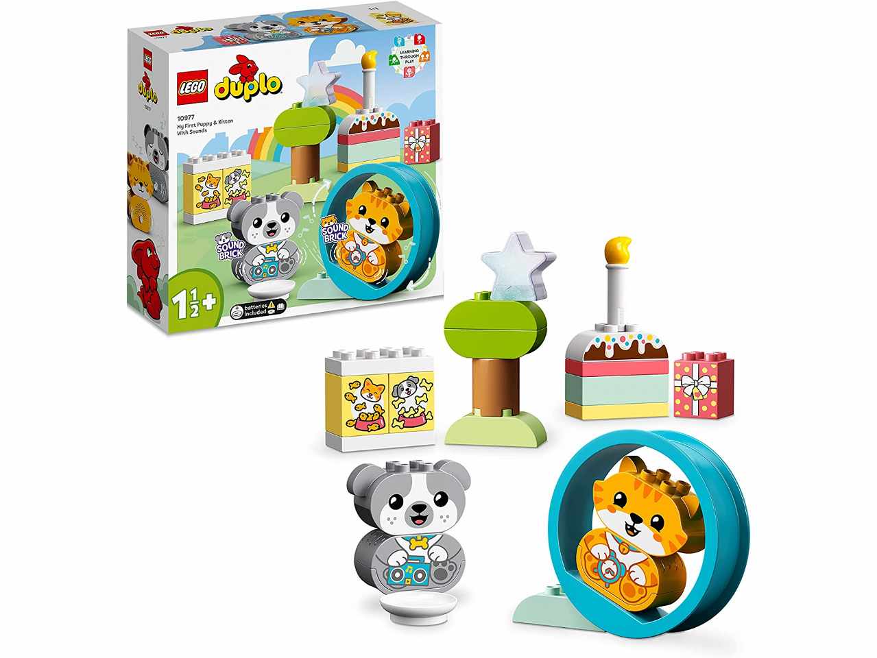Lego duplo il mio primo cagn.e gattino 10977
