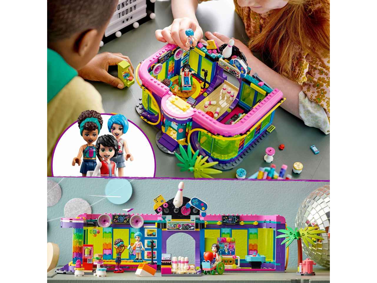 Lego friends arcade roller disco 41708