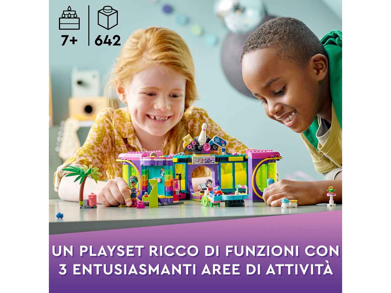 Lego friends arcade roller disco 41708