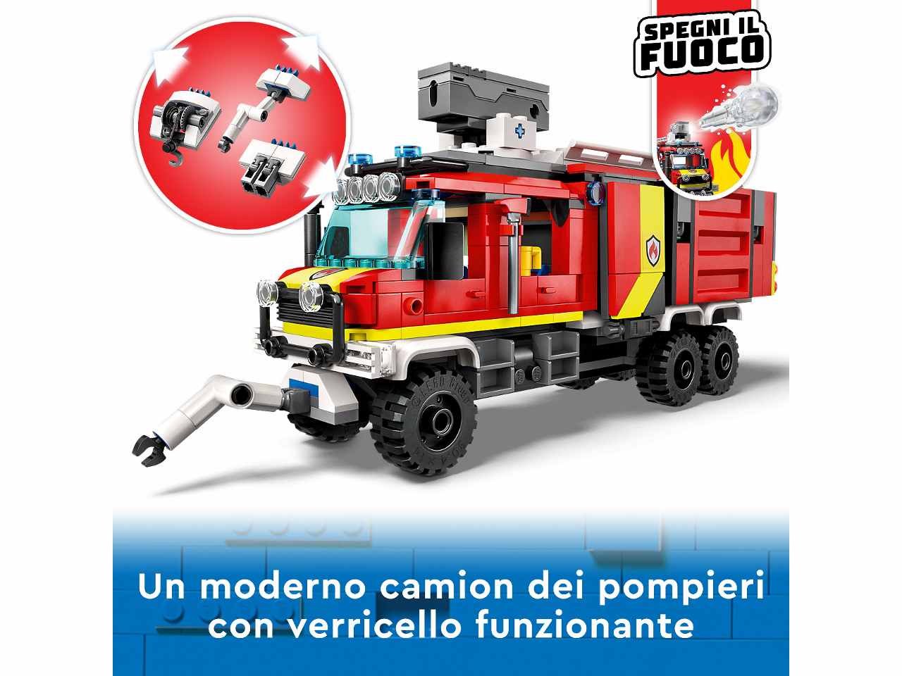 Lego Autopompa dei Vigili del Fuoco 60374