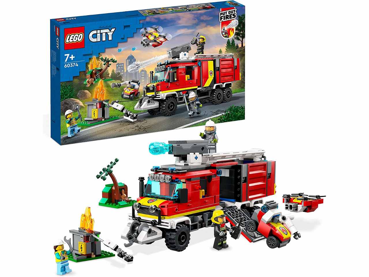 Lego Autopompa dei Vigili del Fuoco 60374