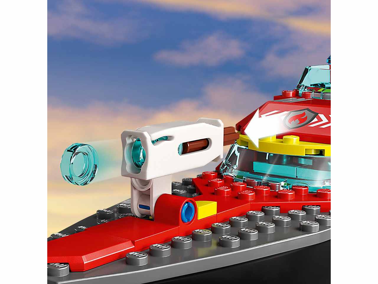 Lego Barca di Soccorso Antincendio 60373