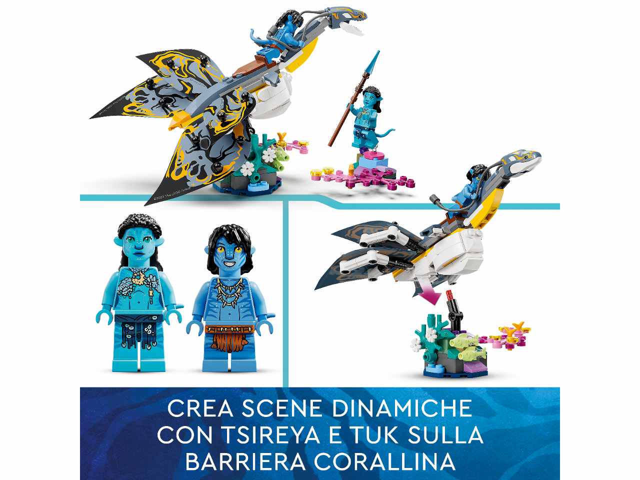 Lego Avatar La Scoperta di Ilu 75575