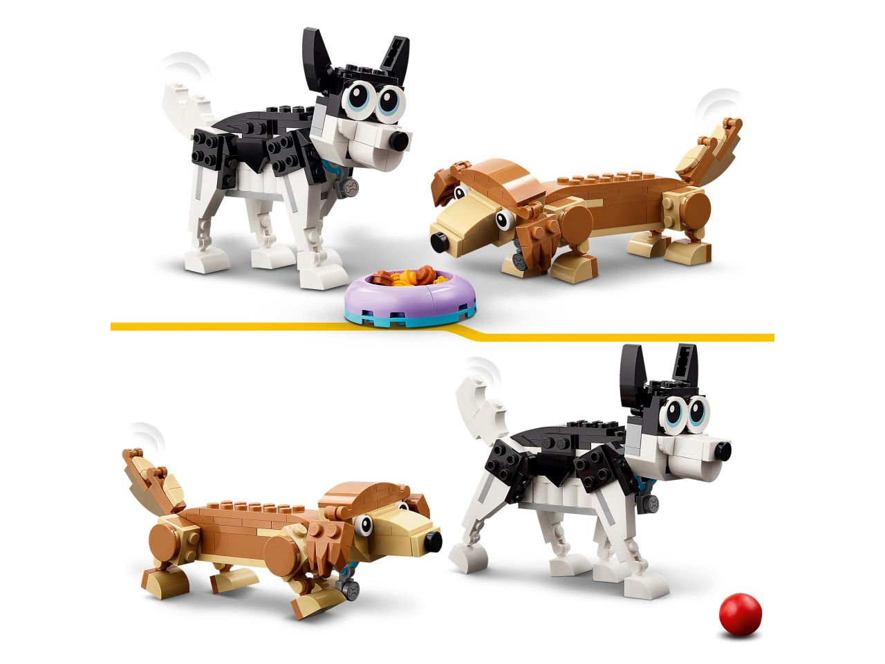 Lego Creator Adorabili Cagnolini 31137