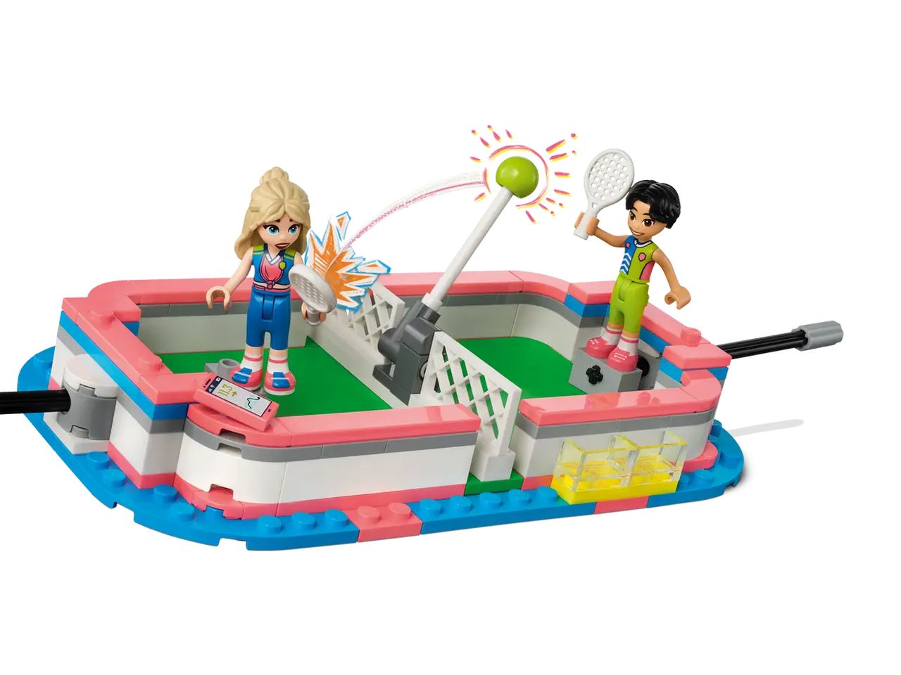 Lego Friends Centro Sportivo con Gioco del Calcio, Basket e Tennis 41744