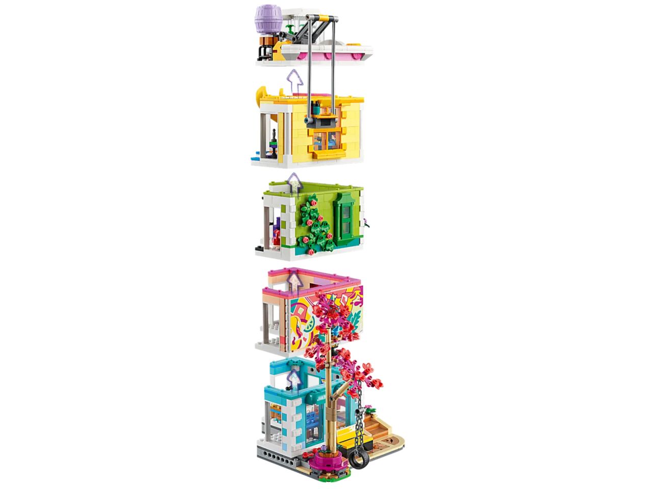 Lego friends centro comunitario di heartlake city
