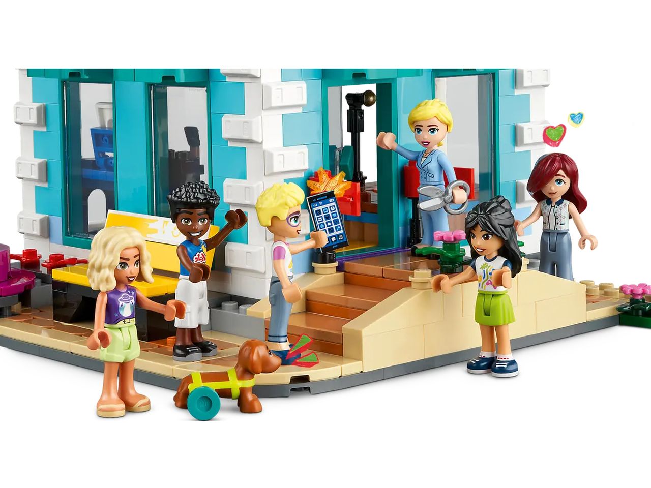 Lego friends centro comunitario di heartlake city