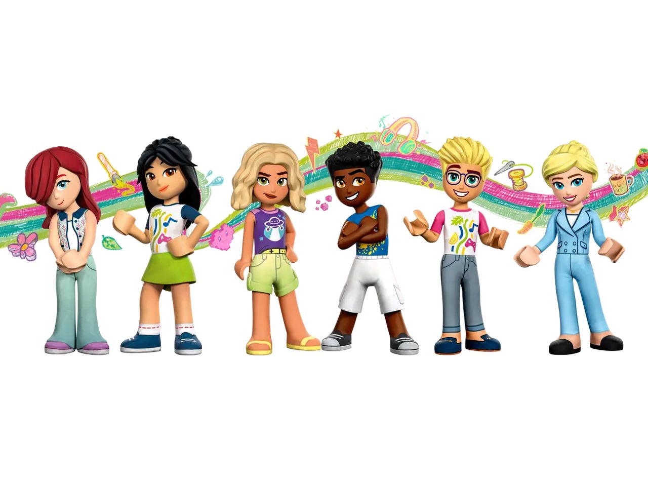 Lego friends centro comunitario di heartlake city
