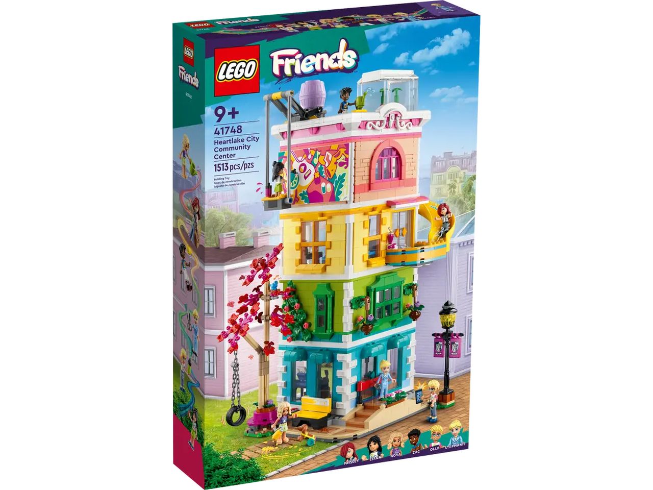 Lego friends centro comunitario di heartlake city