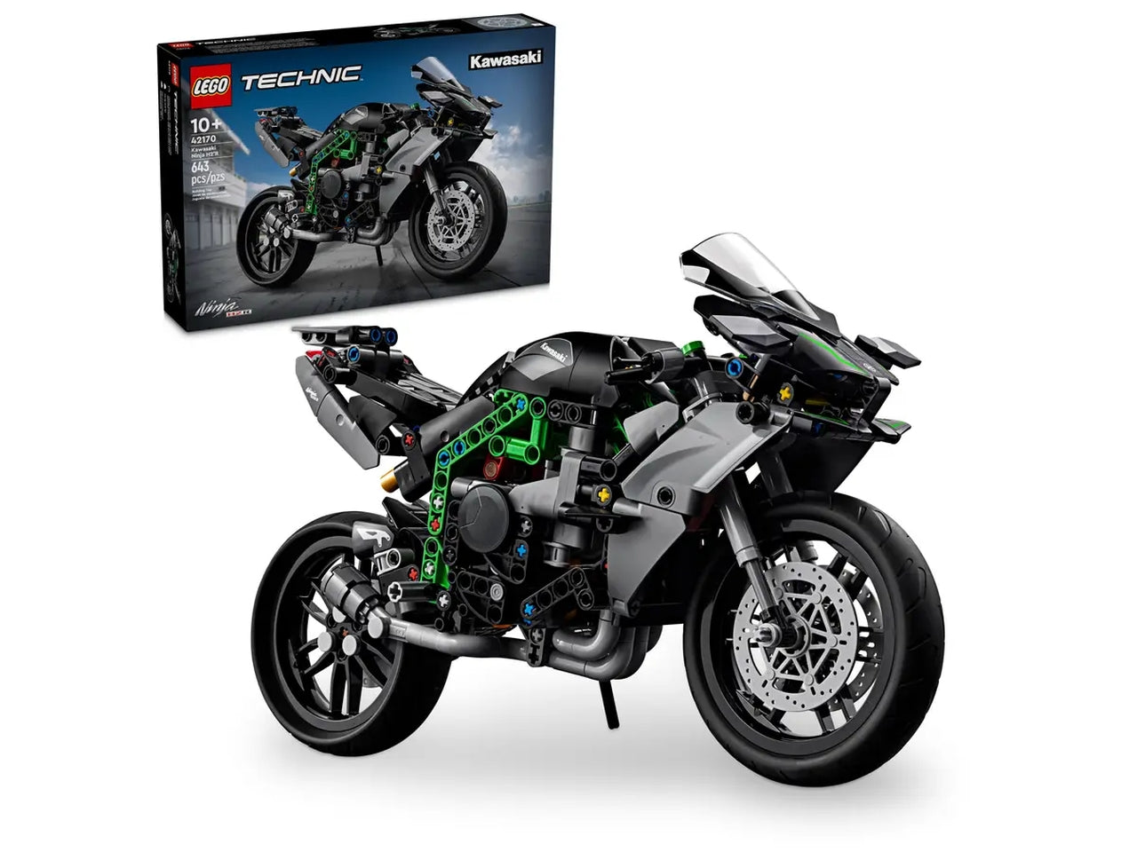 Lego technic motocicletta kawasaki ninja h2r