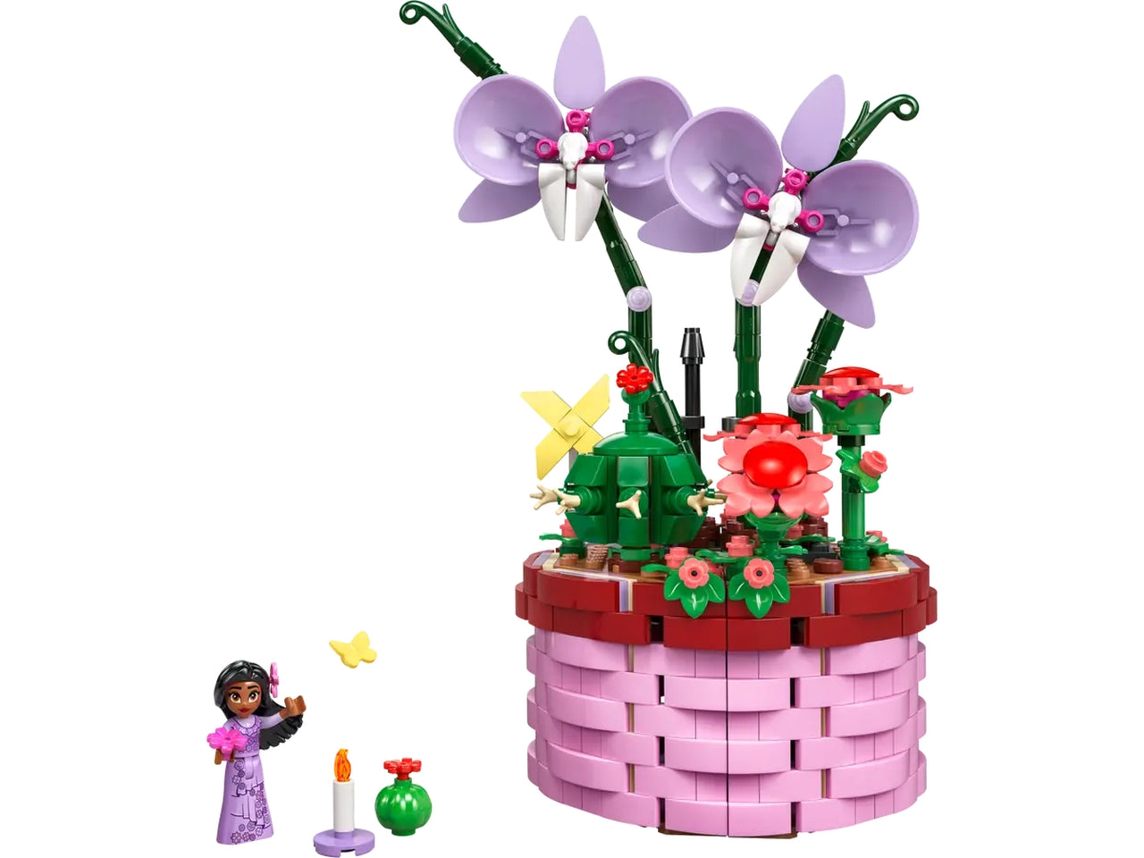 Lego disney princess vaso di fiori di isabela