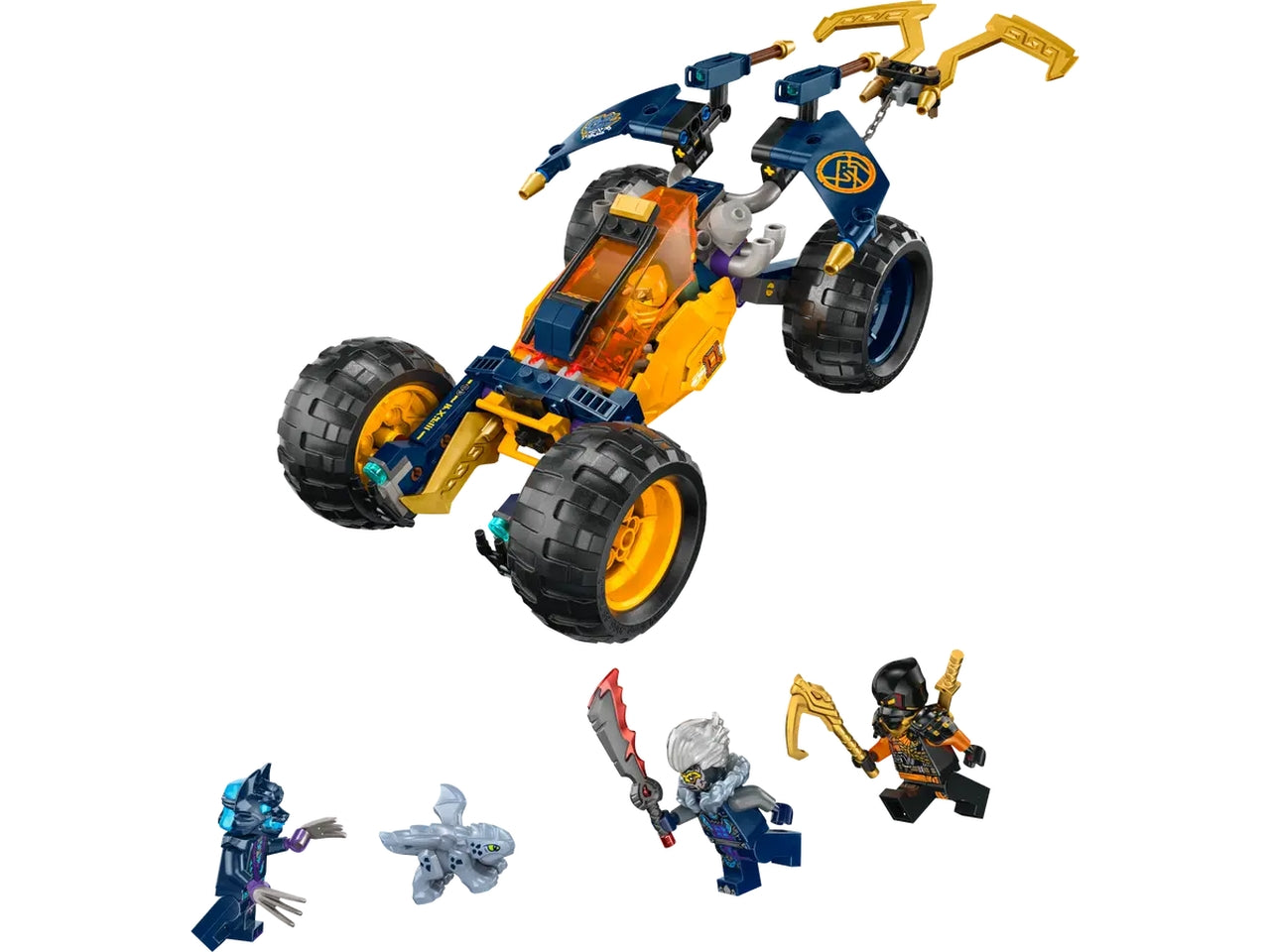 Lego ninjago buggy fuoristrada ninja di arin