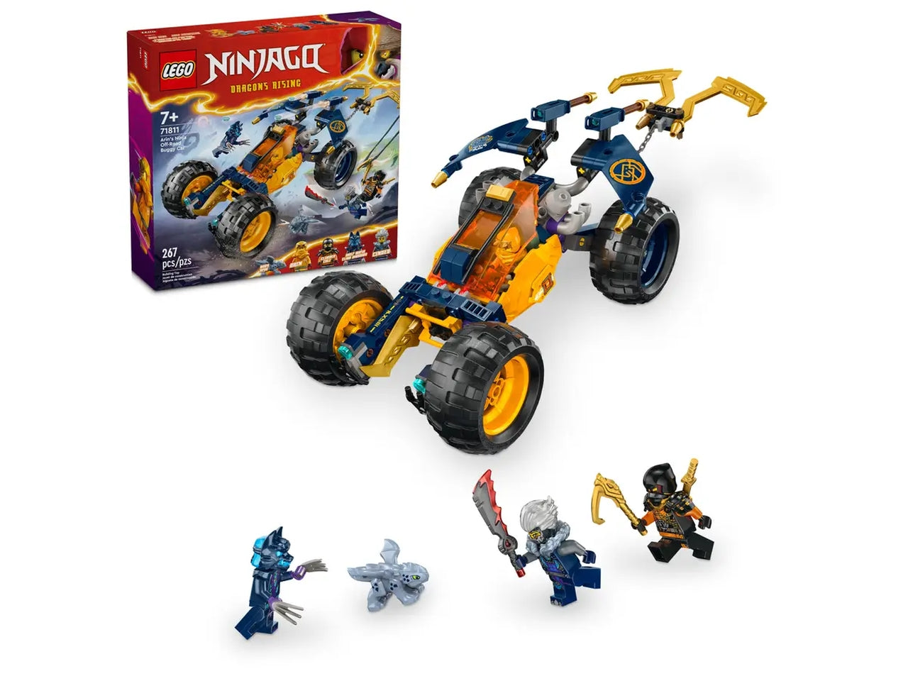 Lego ninjago buggy fuoristrada ninja di arin
