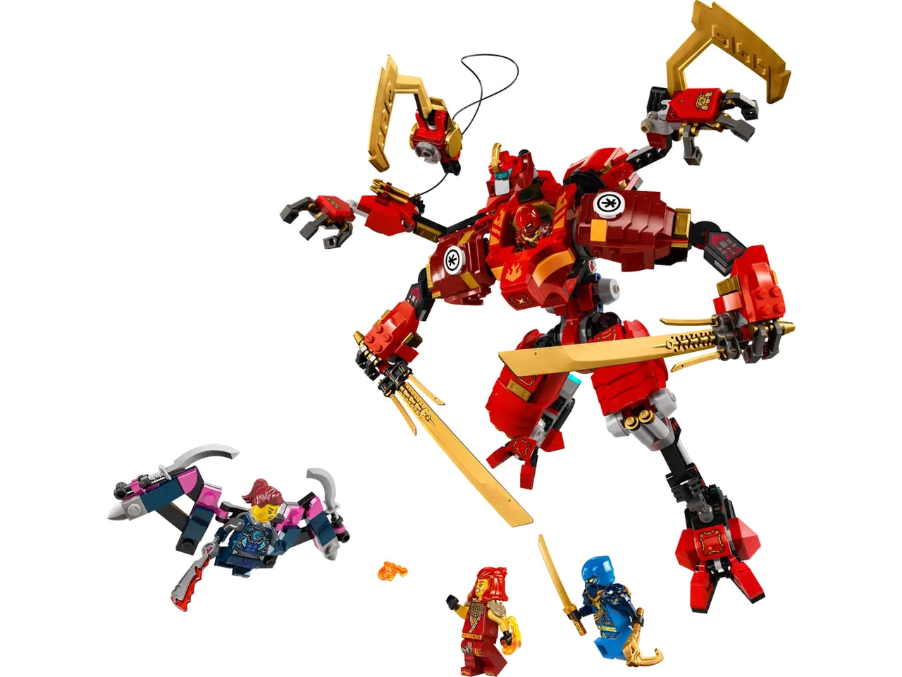 Lego ninjago climber mech ninja di kai