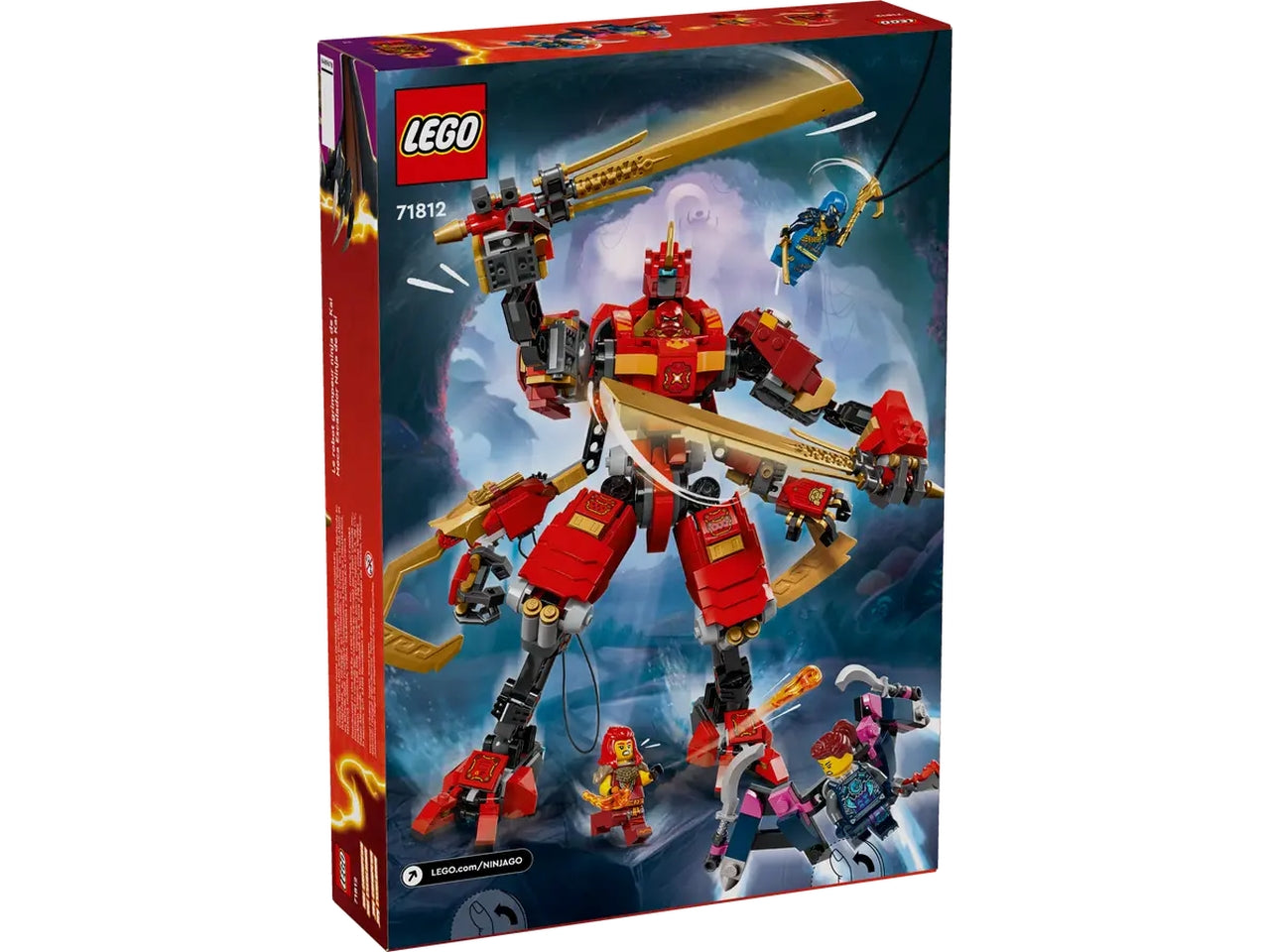 Lego ninjago climber mech ninja di kai