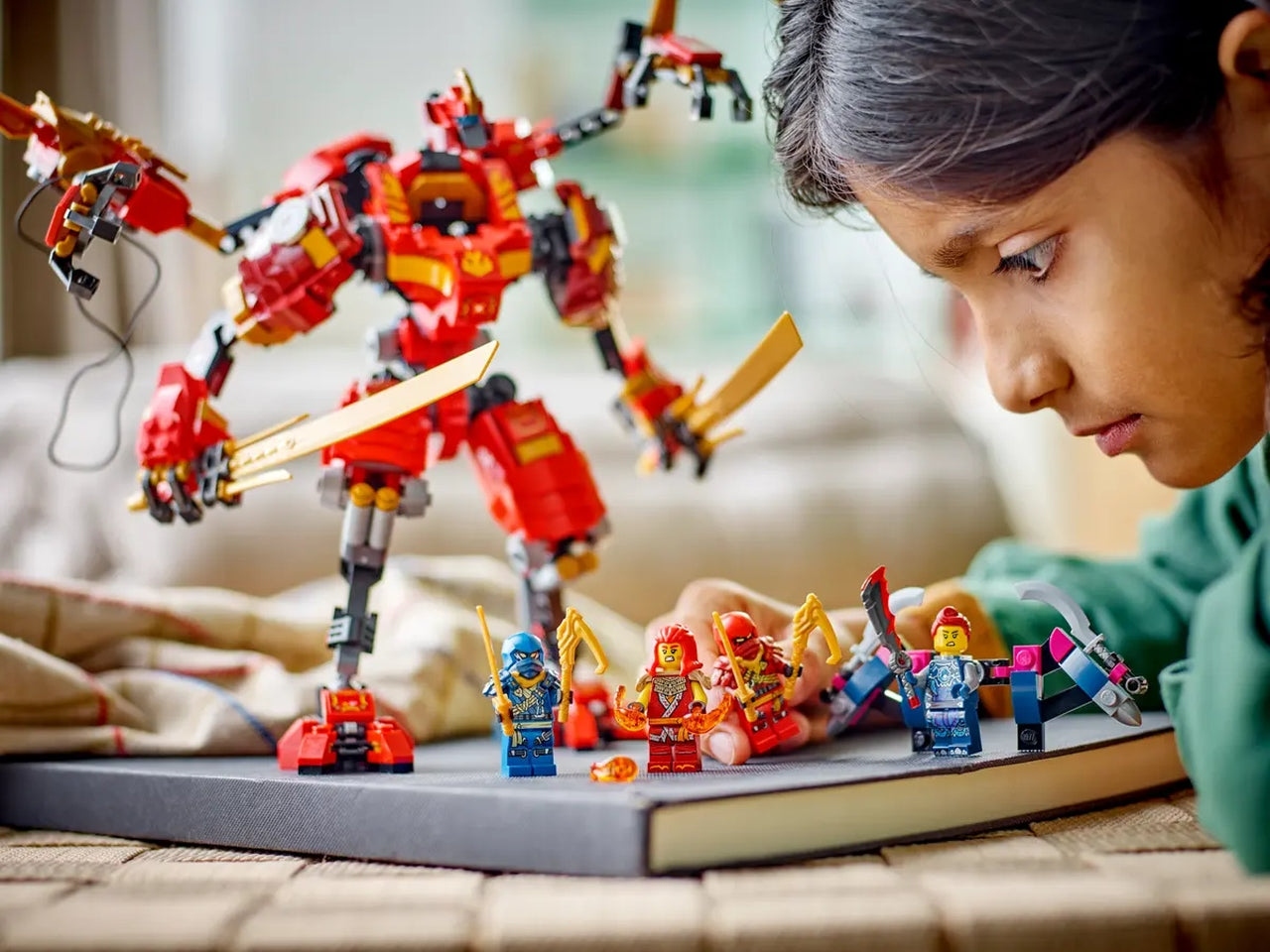 Lego ninjago climber mech ninja di kai