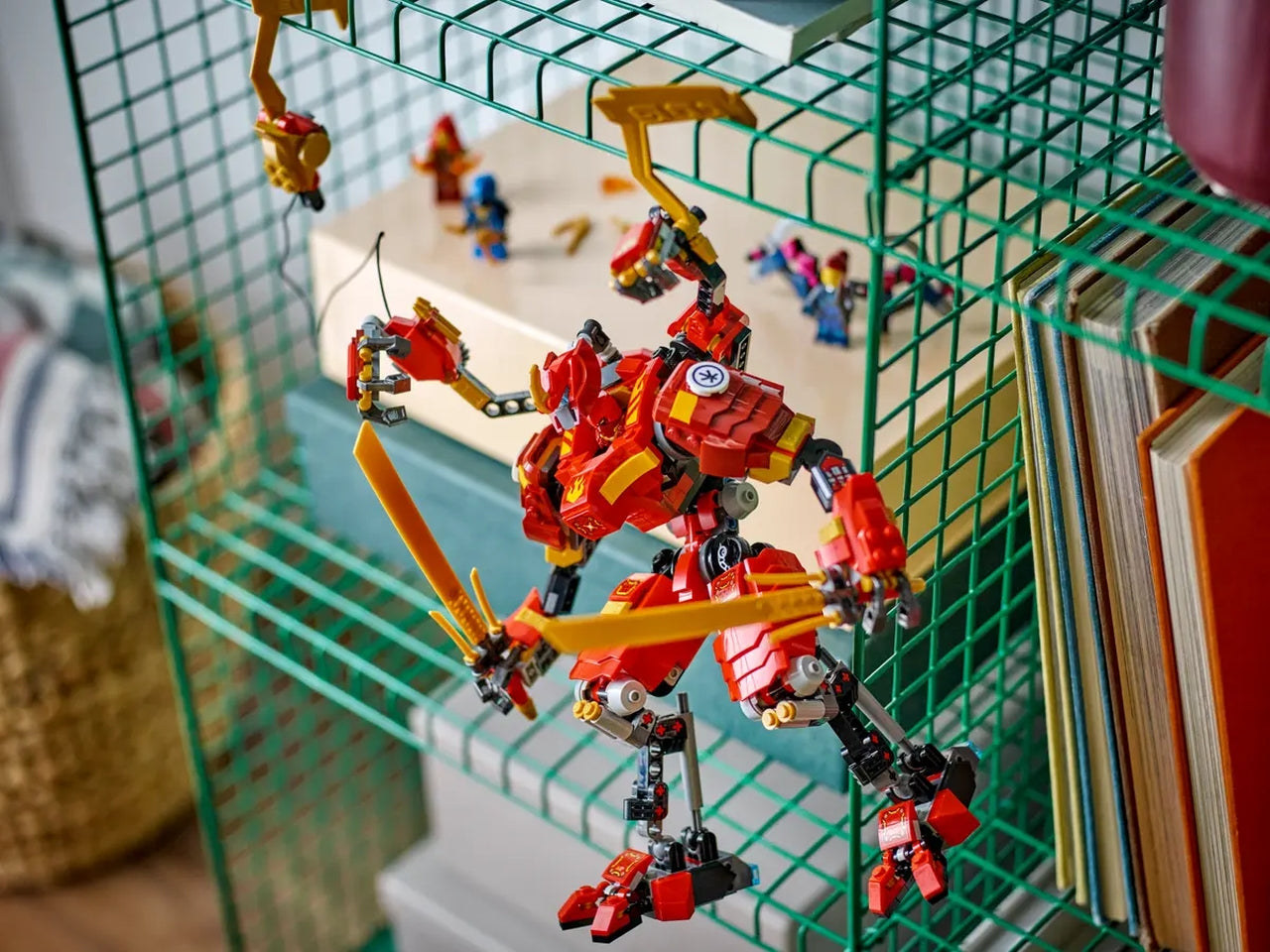 Lego ninjago climber mech ninja di kai