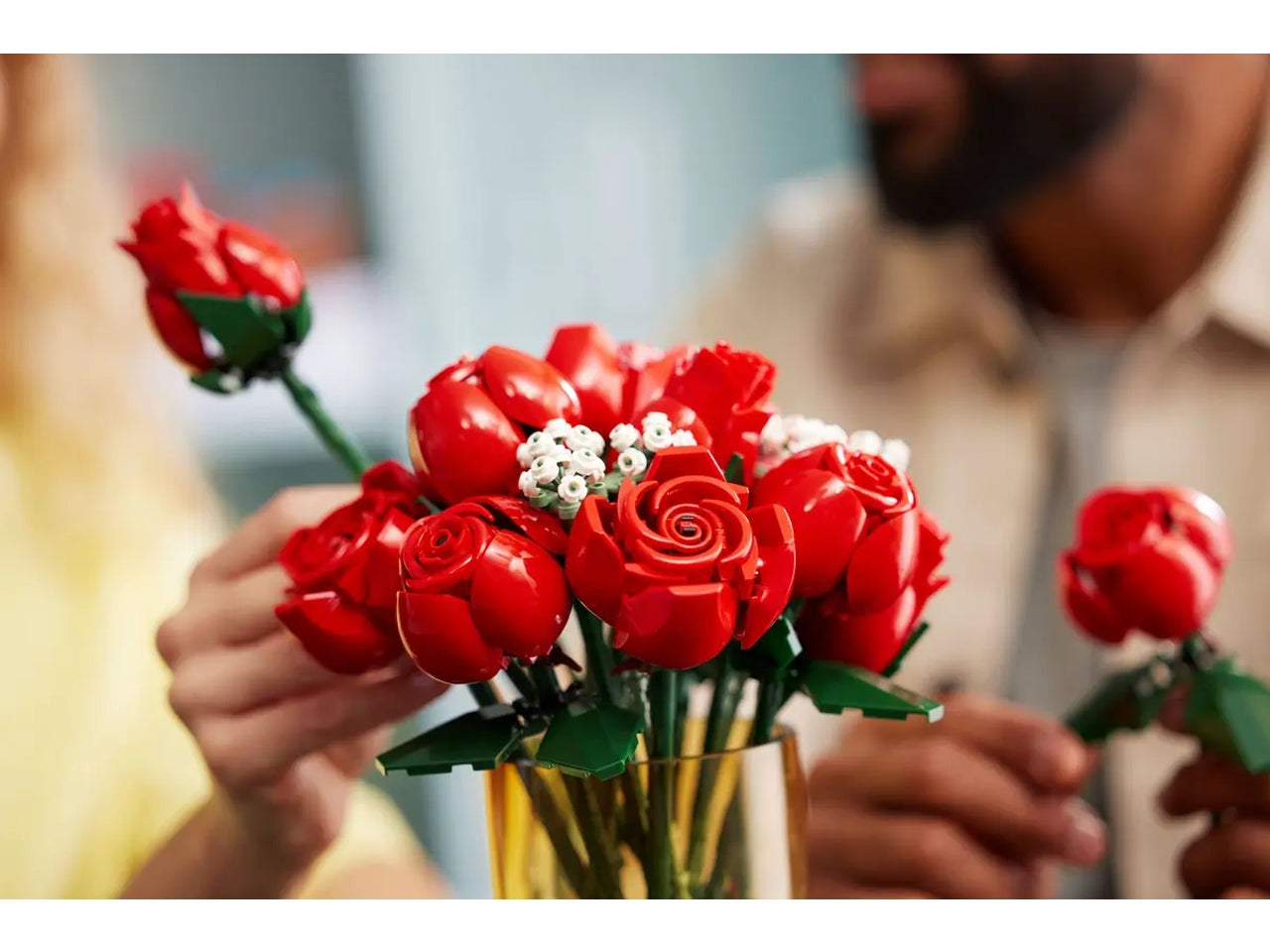 Lego botanical collection bouquet of roses