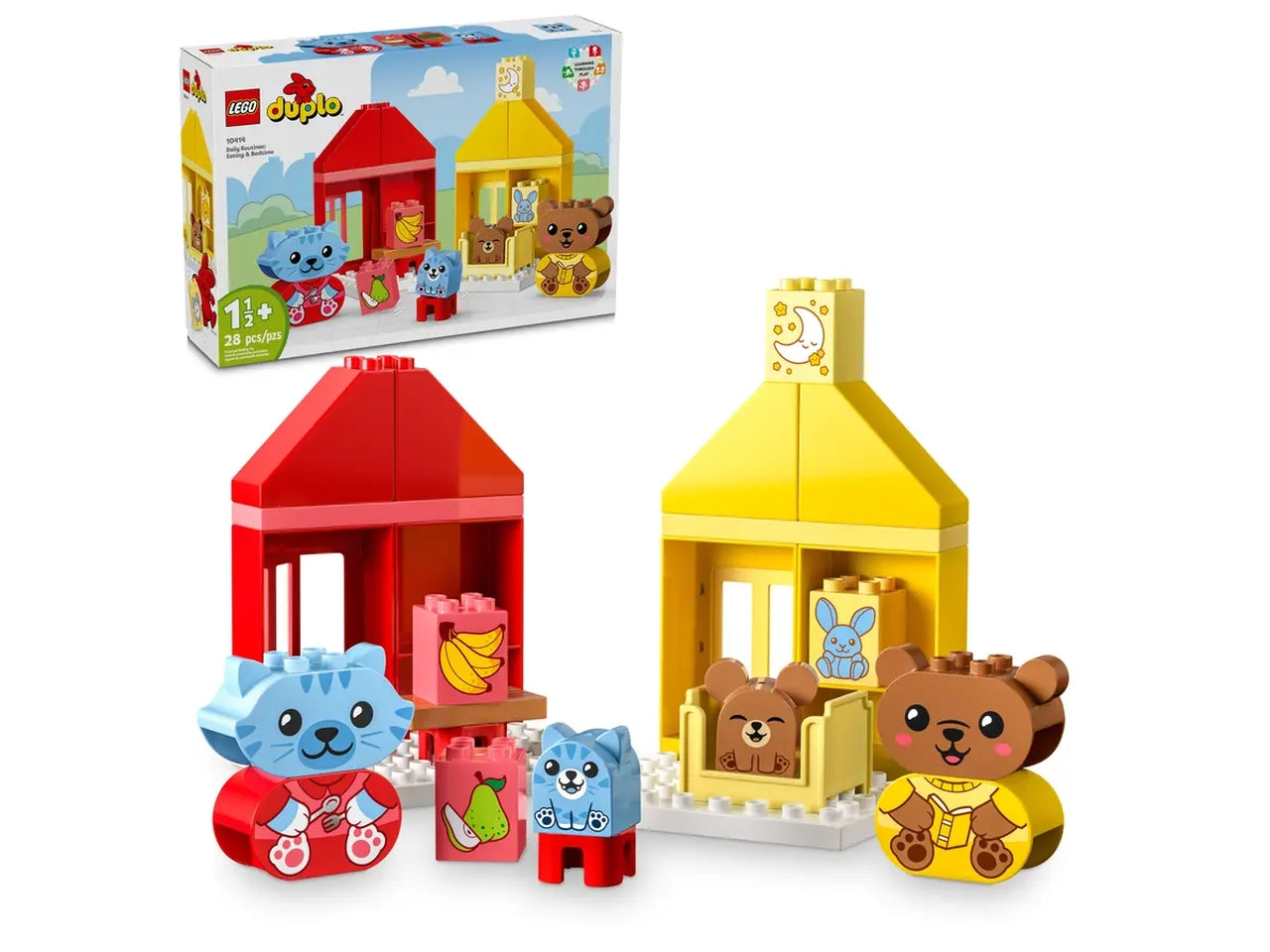 Lego duplo my first attività quotidiane: mangiare e andare a letto