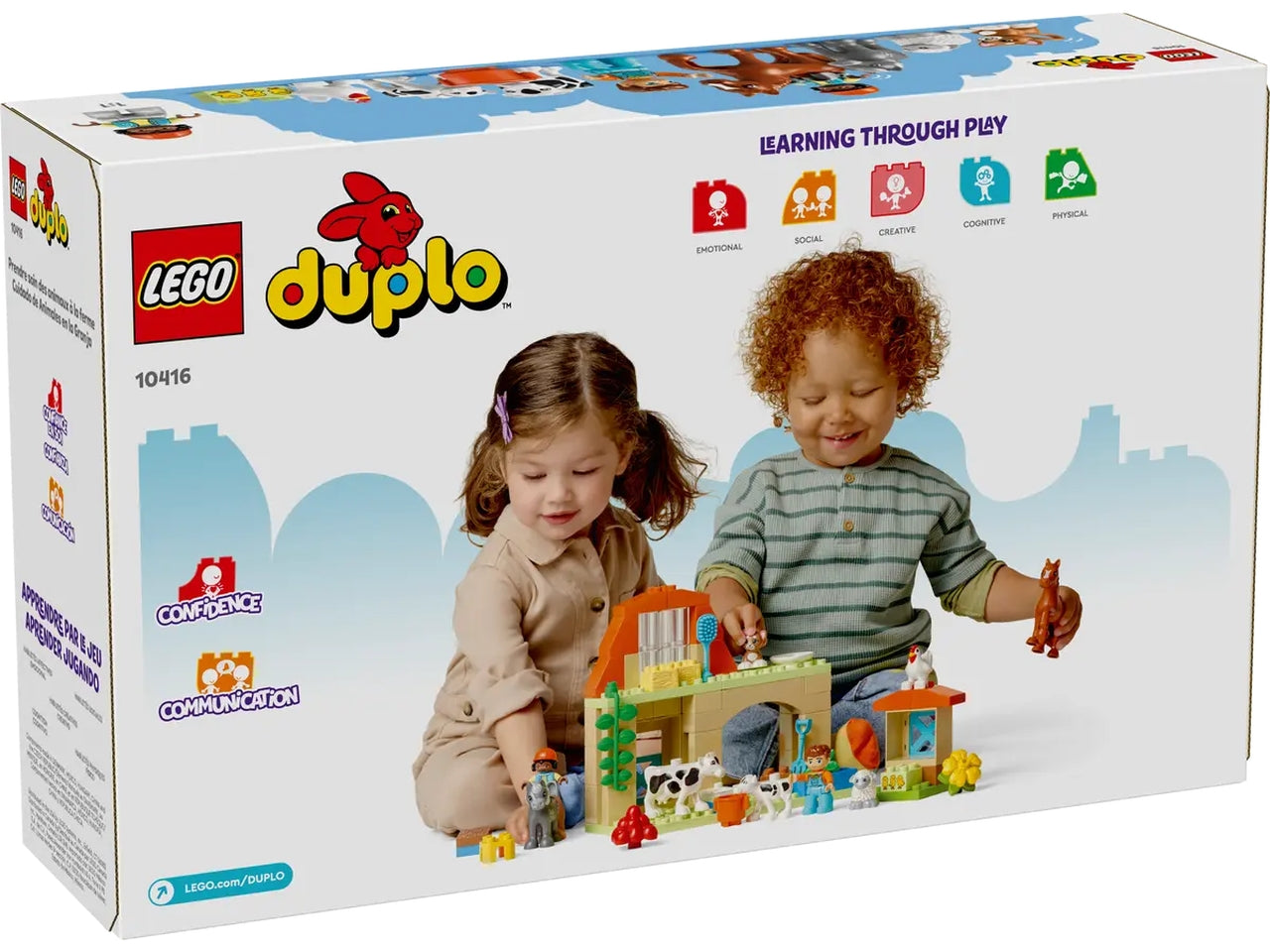 Lego duplo town cura degli animali di fattoria