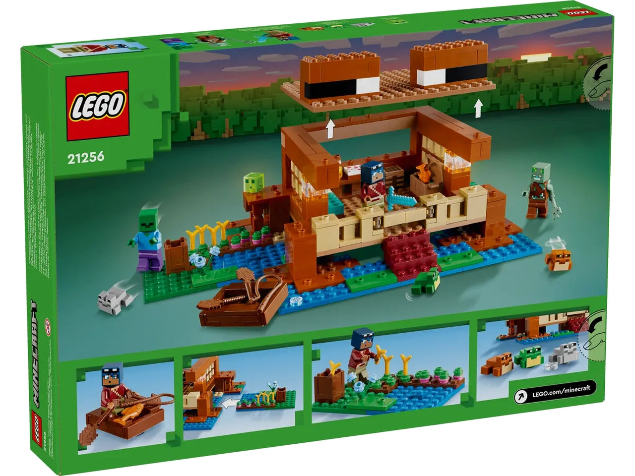 Lego minecraft la casa-rana