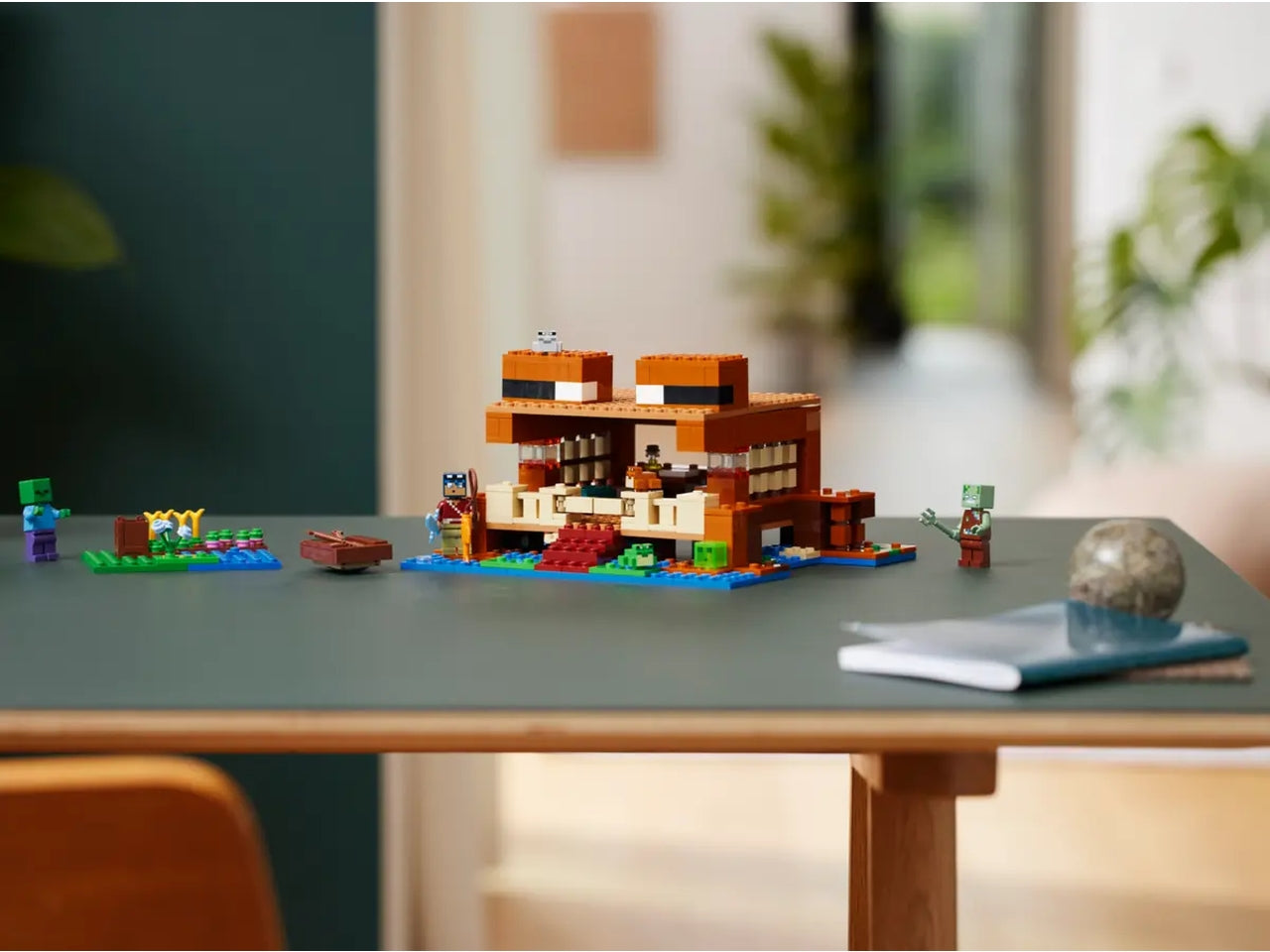 Lego minecraft la casa-rana
