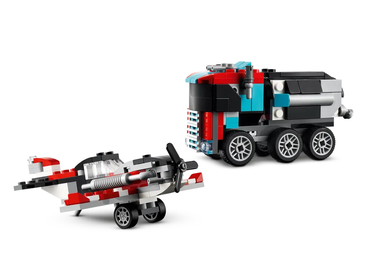 Lego creator autocarro con elicottero