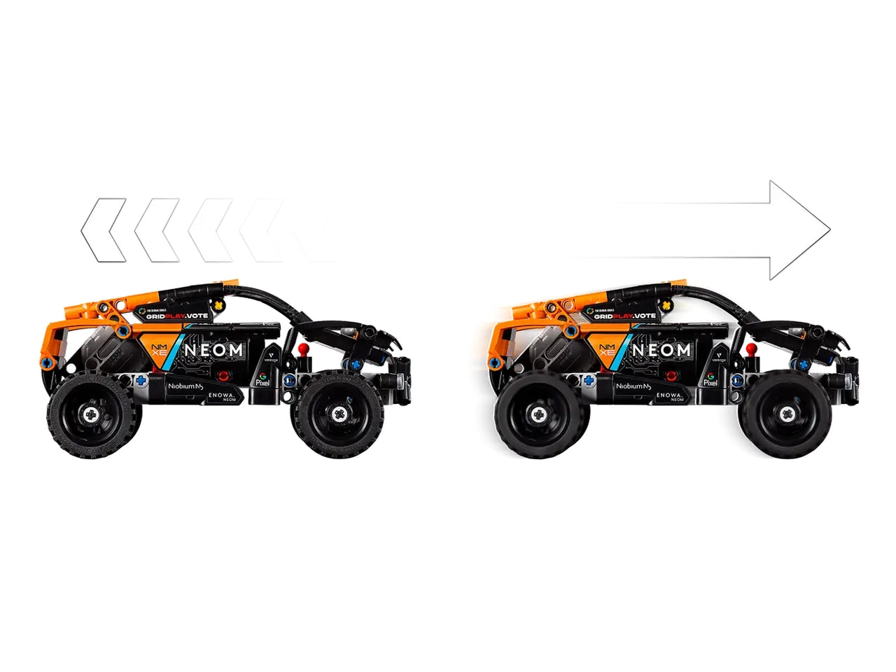Lego technic neom mclaren extreme e race car