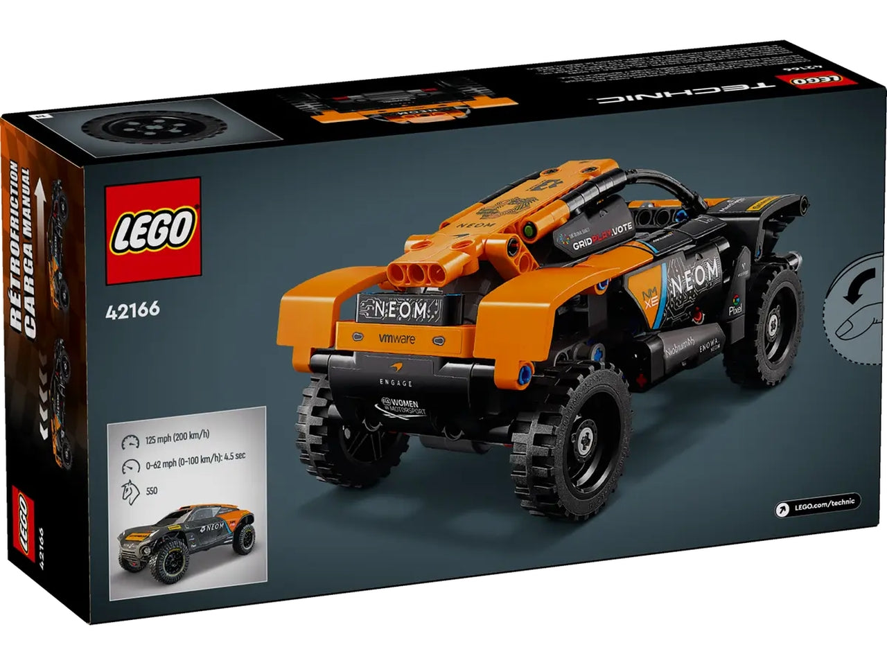 Lego technic neom mclaren extreme e race car