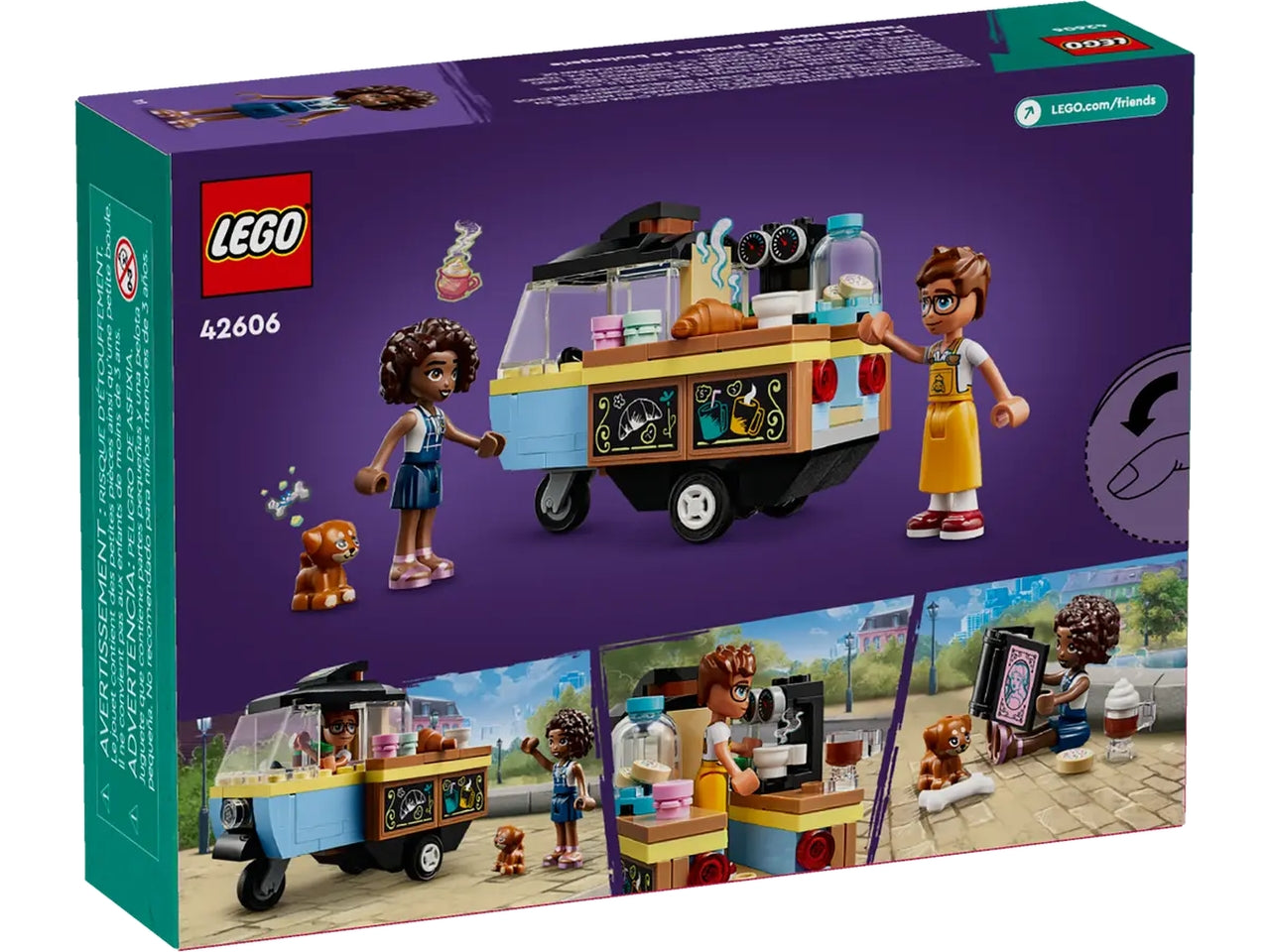 Lego friends furgoncino del fornaio