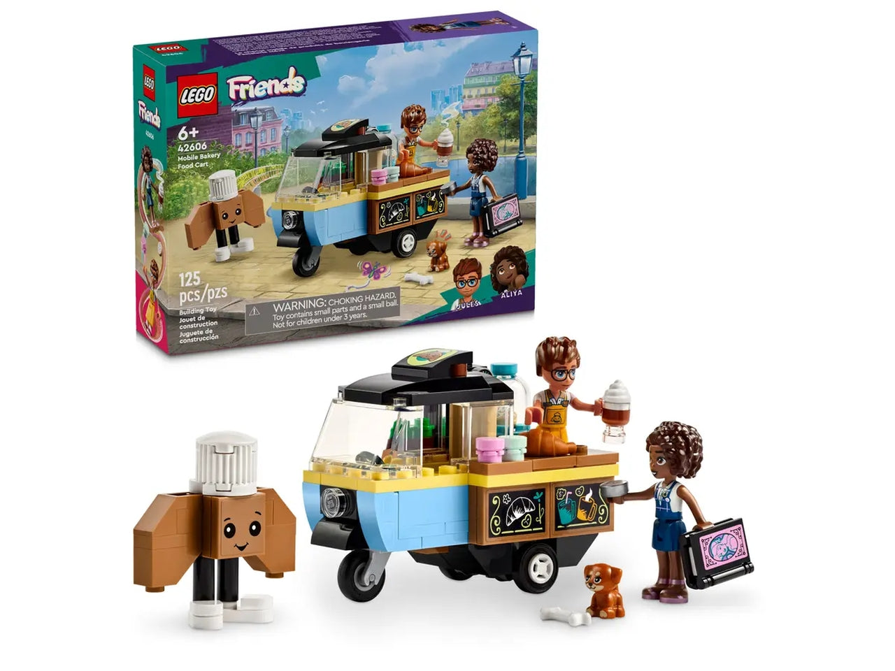 Lego friends furgoncino del fornaio