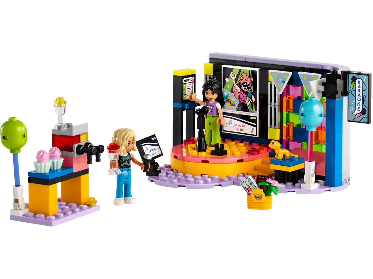 Lego friends karaoke party