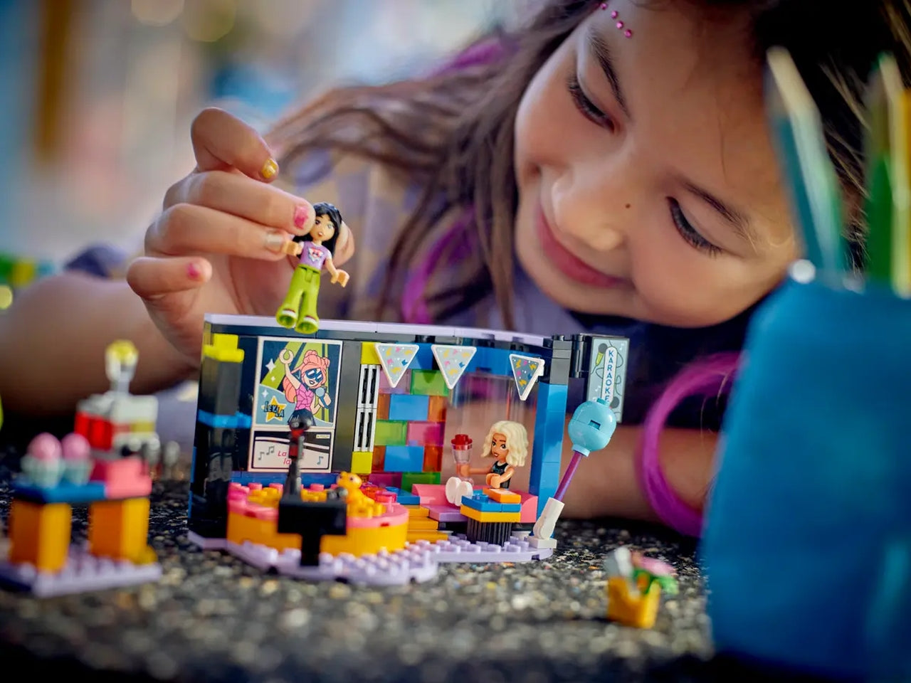 Lego friends karaoke party
