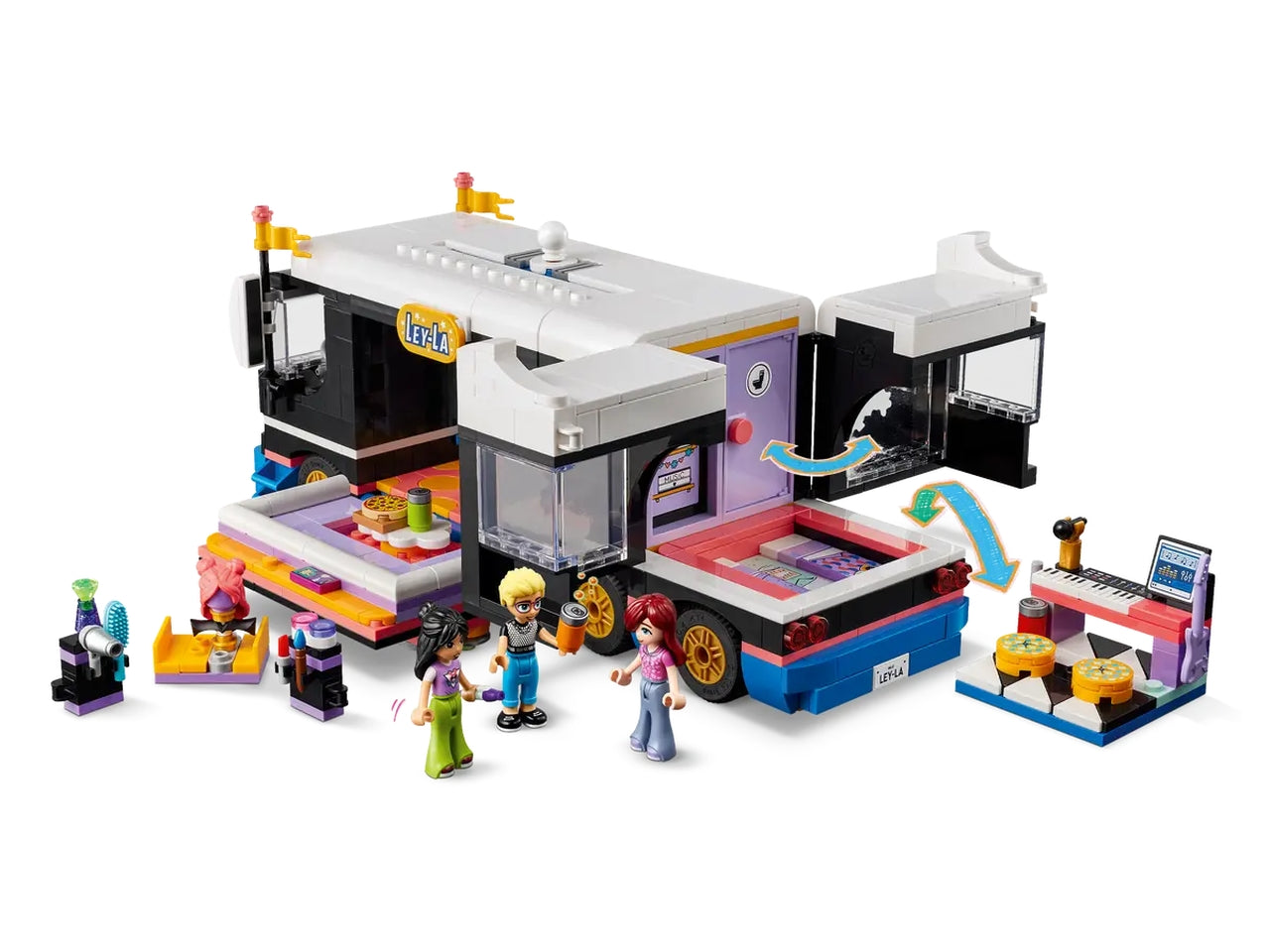 Lego friends tour bus delle pop star