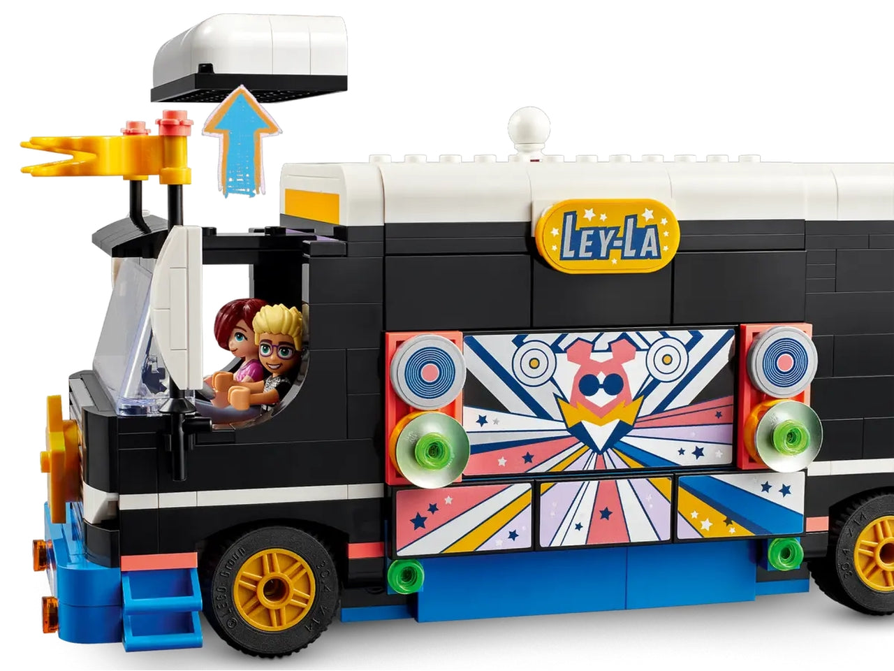 Lego friends tour bus delle pop star