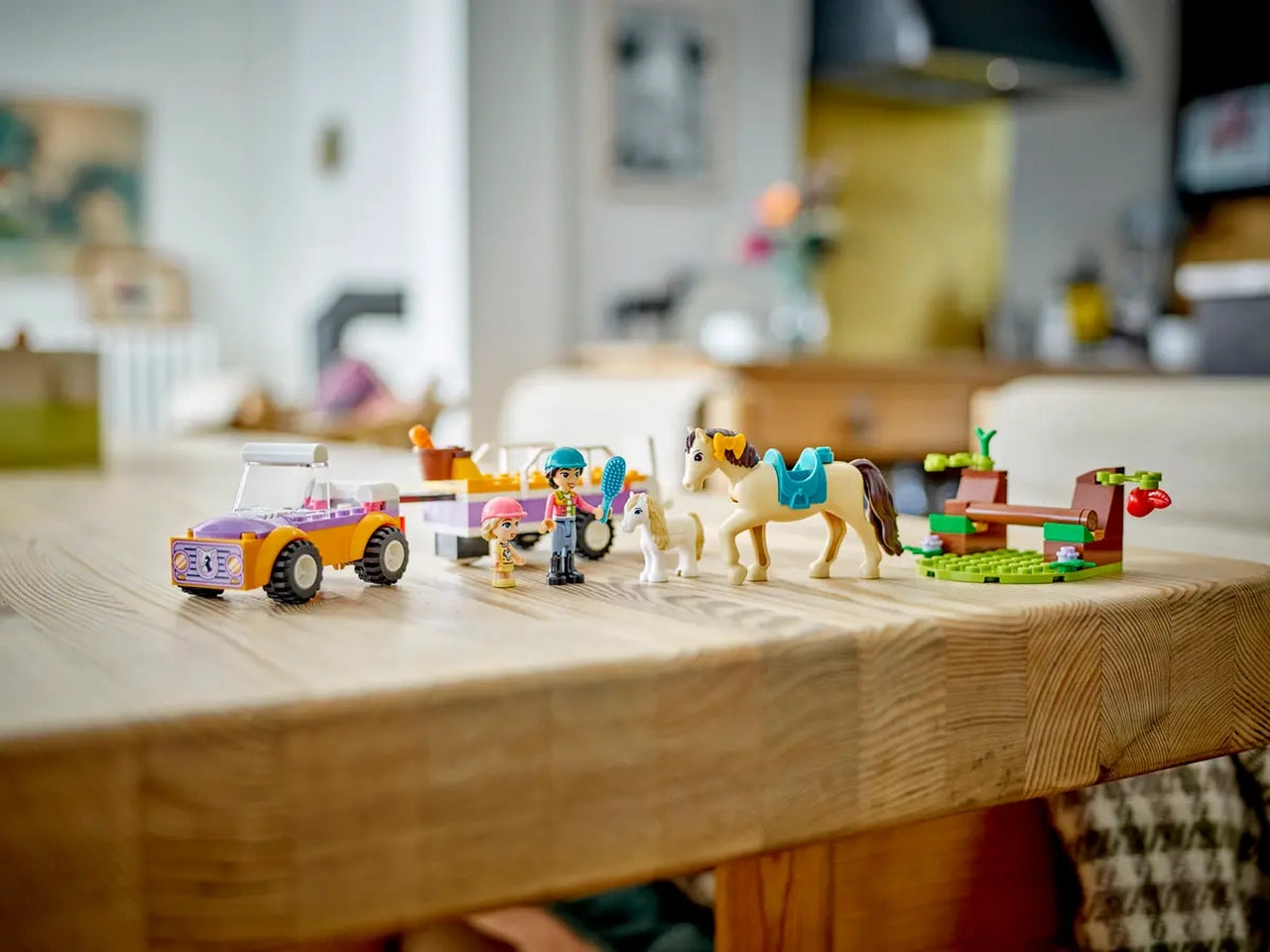 Lego friends rimorchio con cavallo e pony