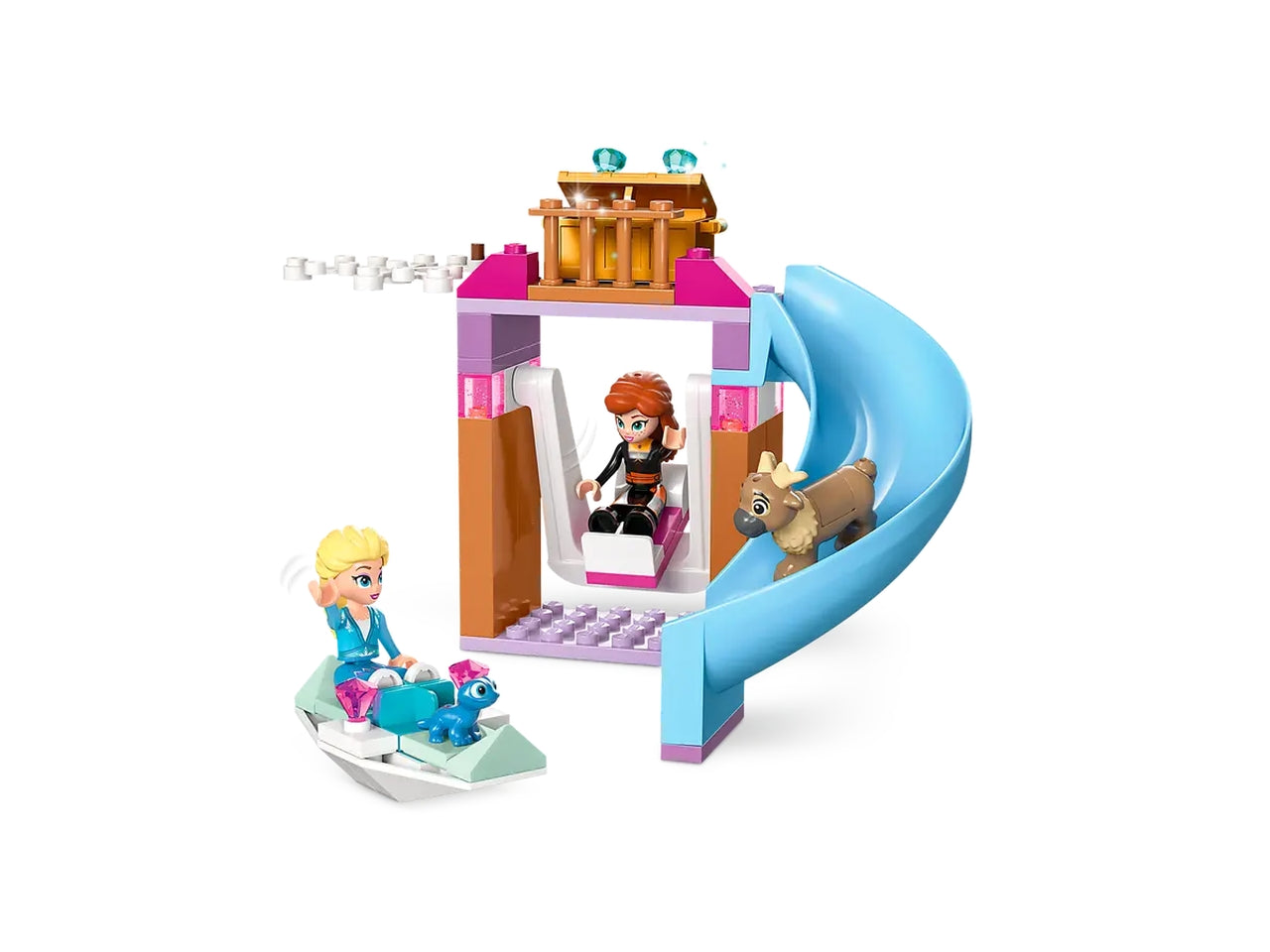 Lego disney princess il castello di ghiaccio di elsa