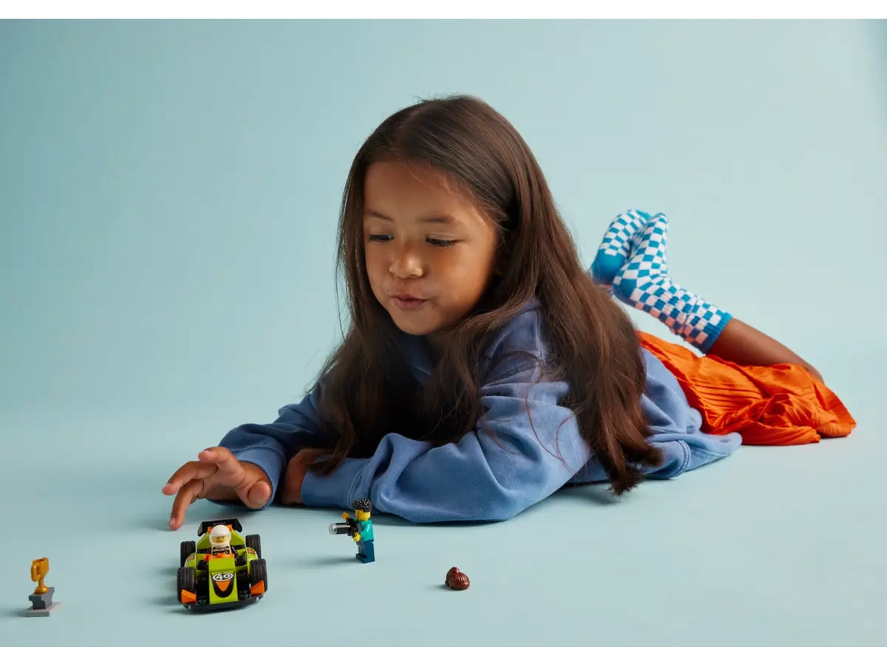 Lego city great vehicles auto da corsa verde