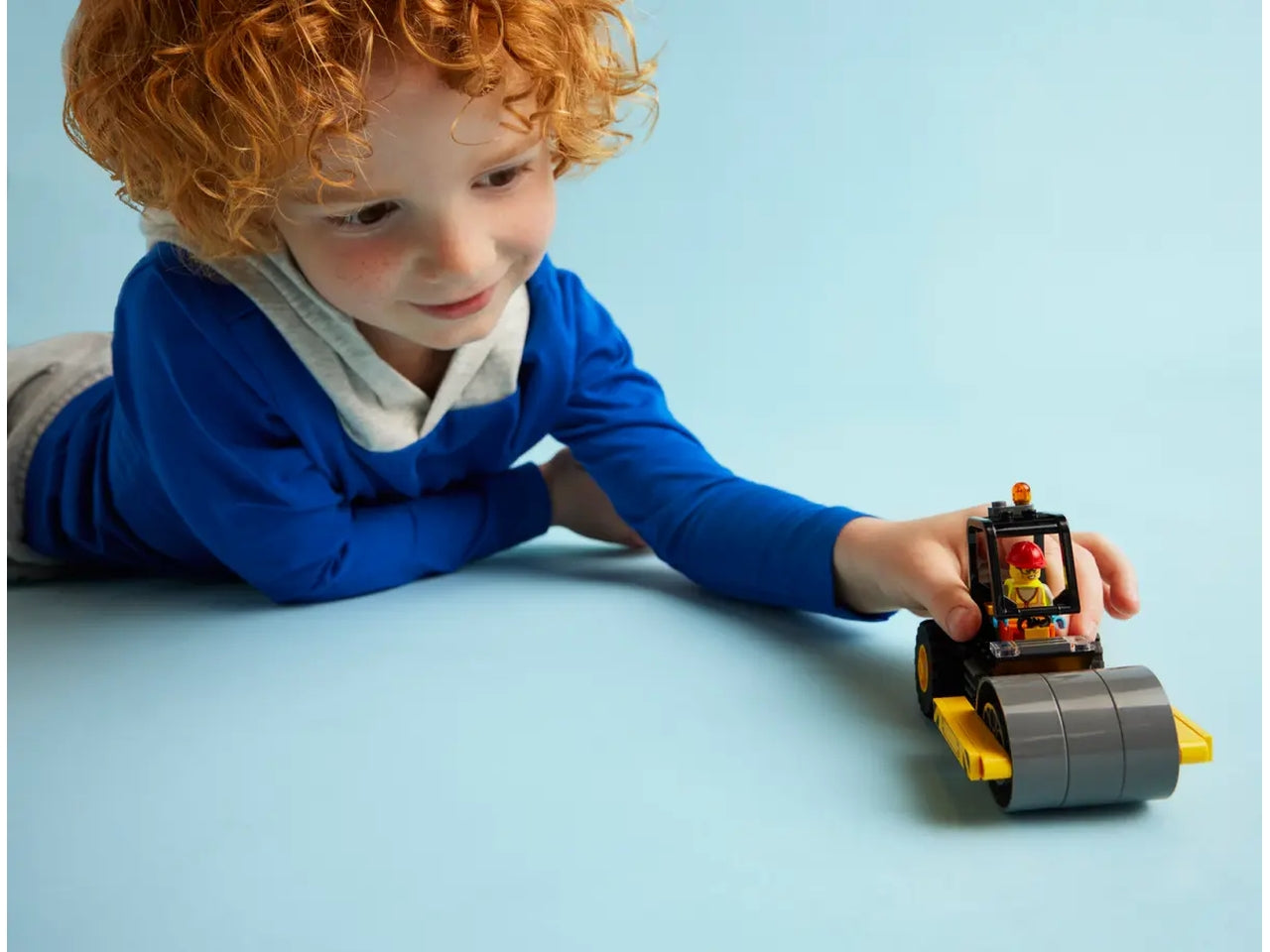 Lego city great vehicles rullo compressore