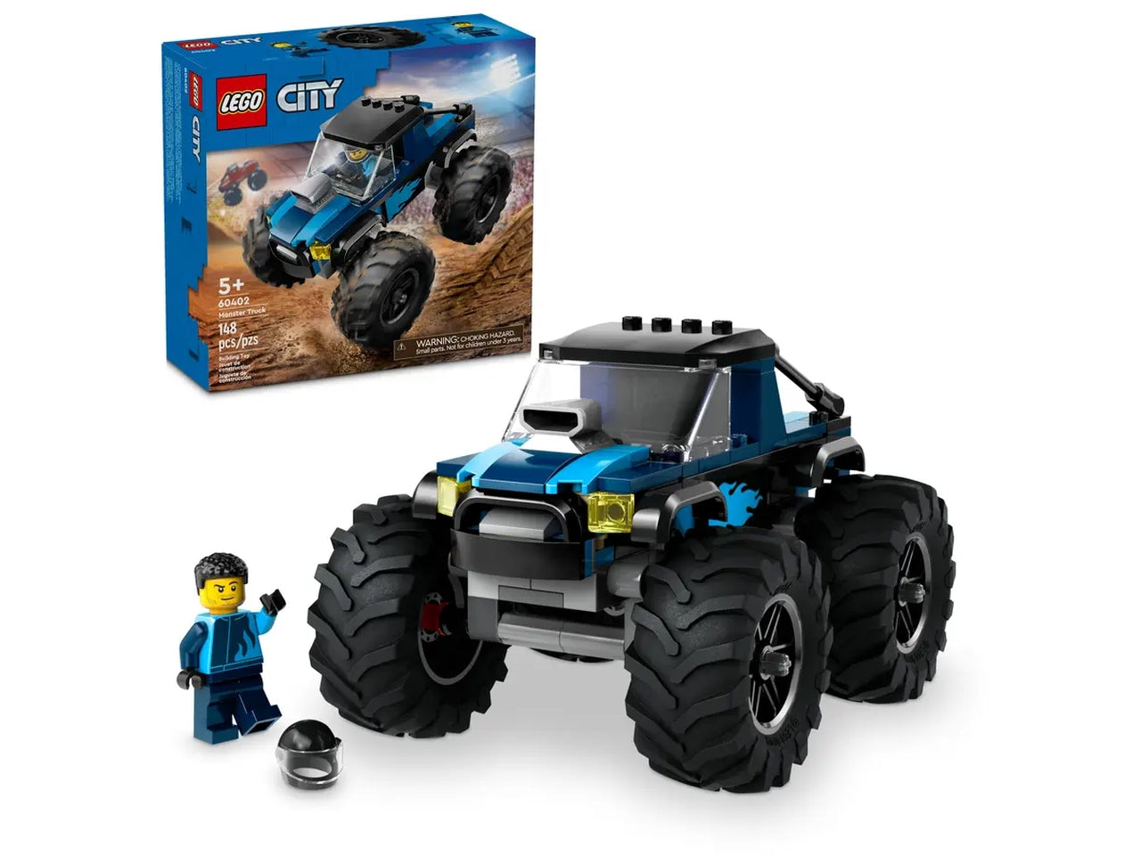 Lego city great vehicles monster truck blu