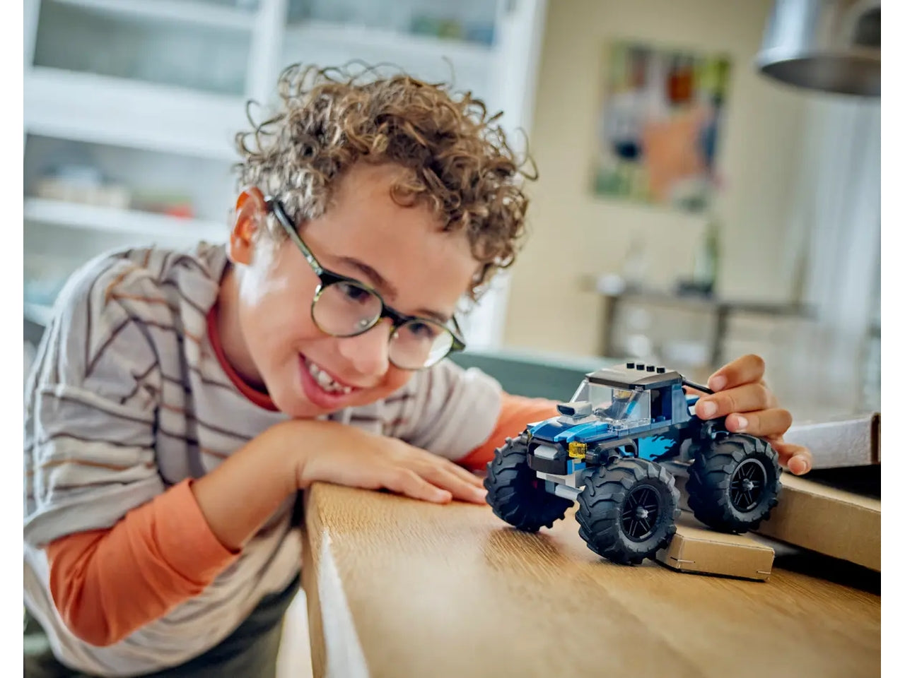 Lego city great vehicles monster truck blu