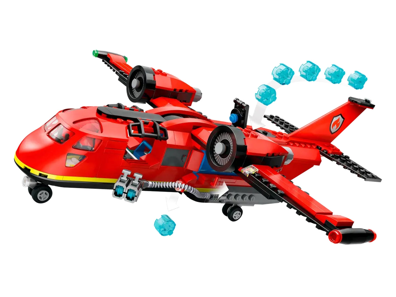 Lego city fire aereo antincendio