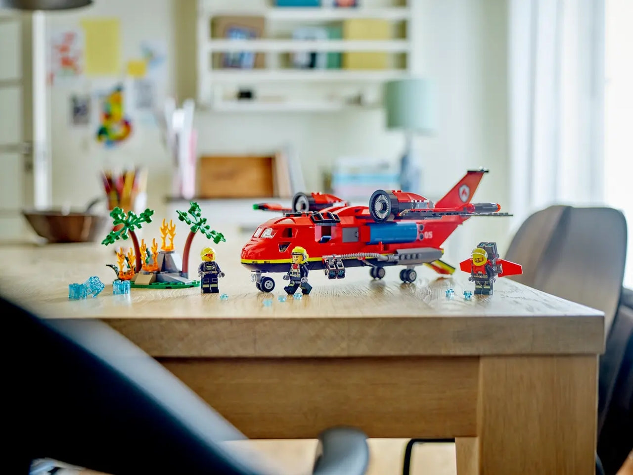 Lego city fire aereo antincendio