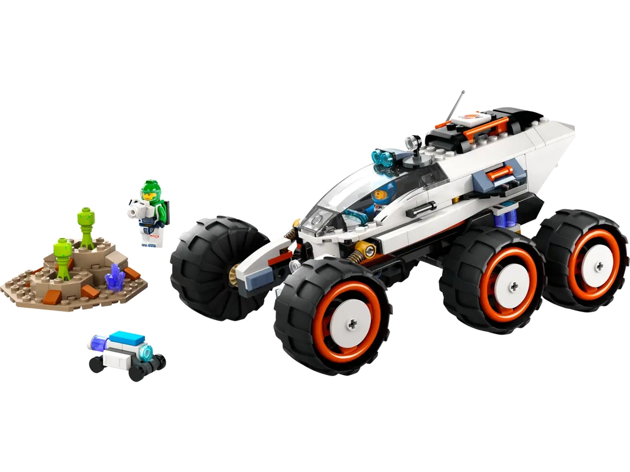 Lego city space rover esploratore spaziale e vita aliena