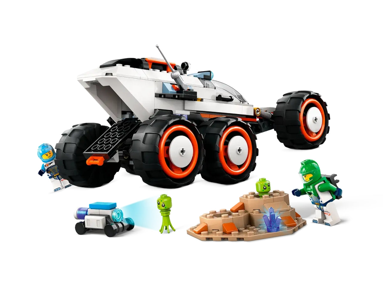 Lego city space rover esploratore spaziale e vita aliena