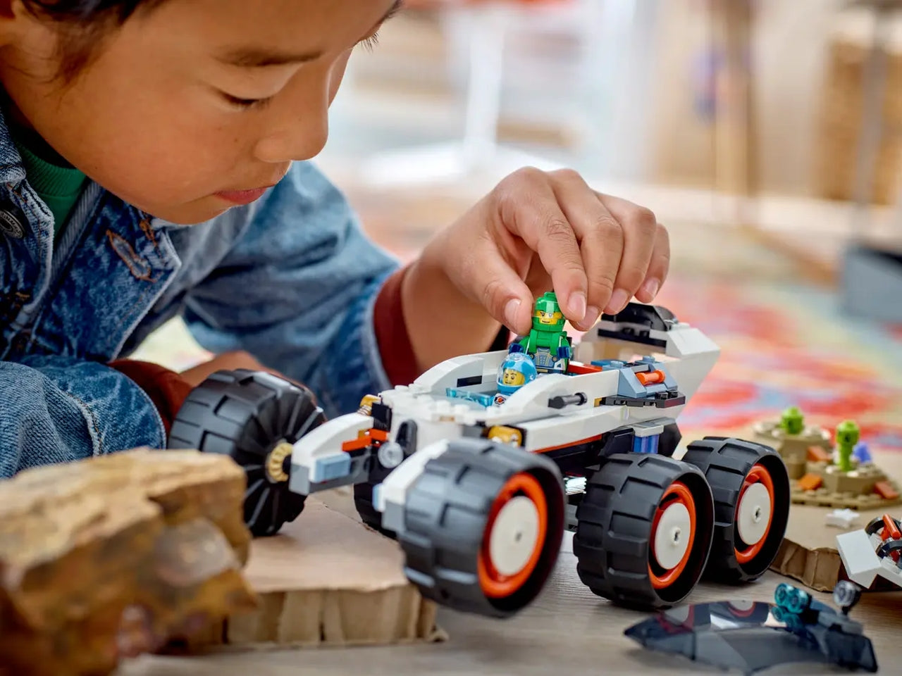 Lego city space rover esploratore spaziale e vita aliena