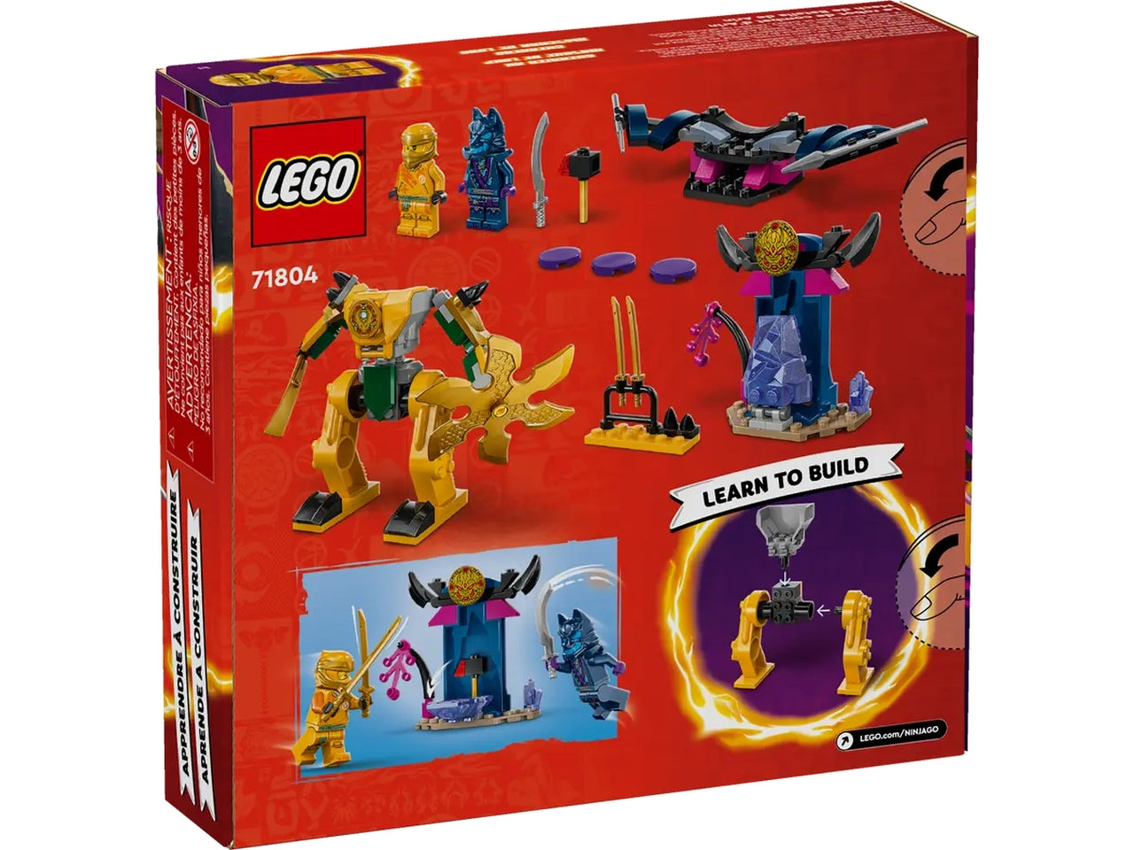 Lego ninjago mech da battaglia di arin